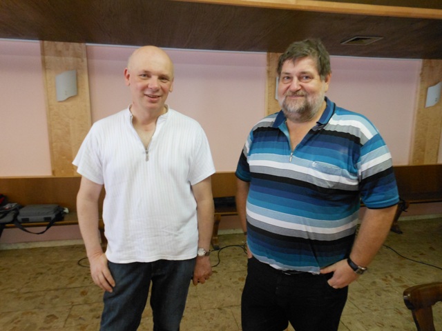 Das Organisationsteam Paul Horak und Manfred Prager, SK Zwettl