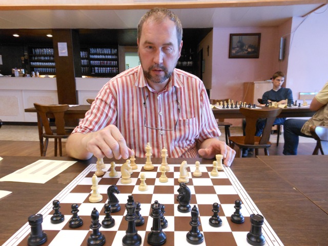 Gastwirt und Schachfreund Christian Schierhuber