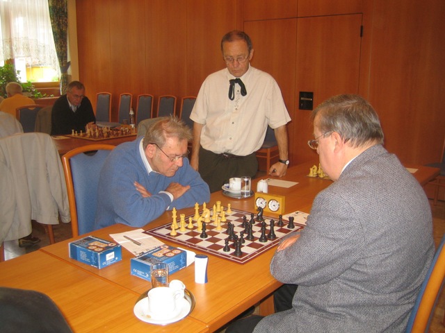 S Ing. Manfred Gnther mit Organisator Herbert Gruszka, rechts