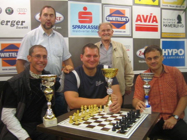 Die Sieger mit Christian Schierhuber und Karl Wagner.